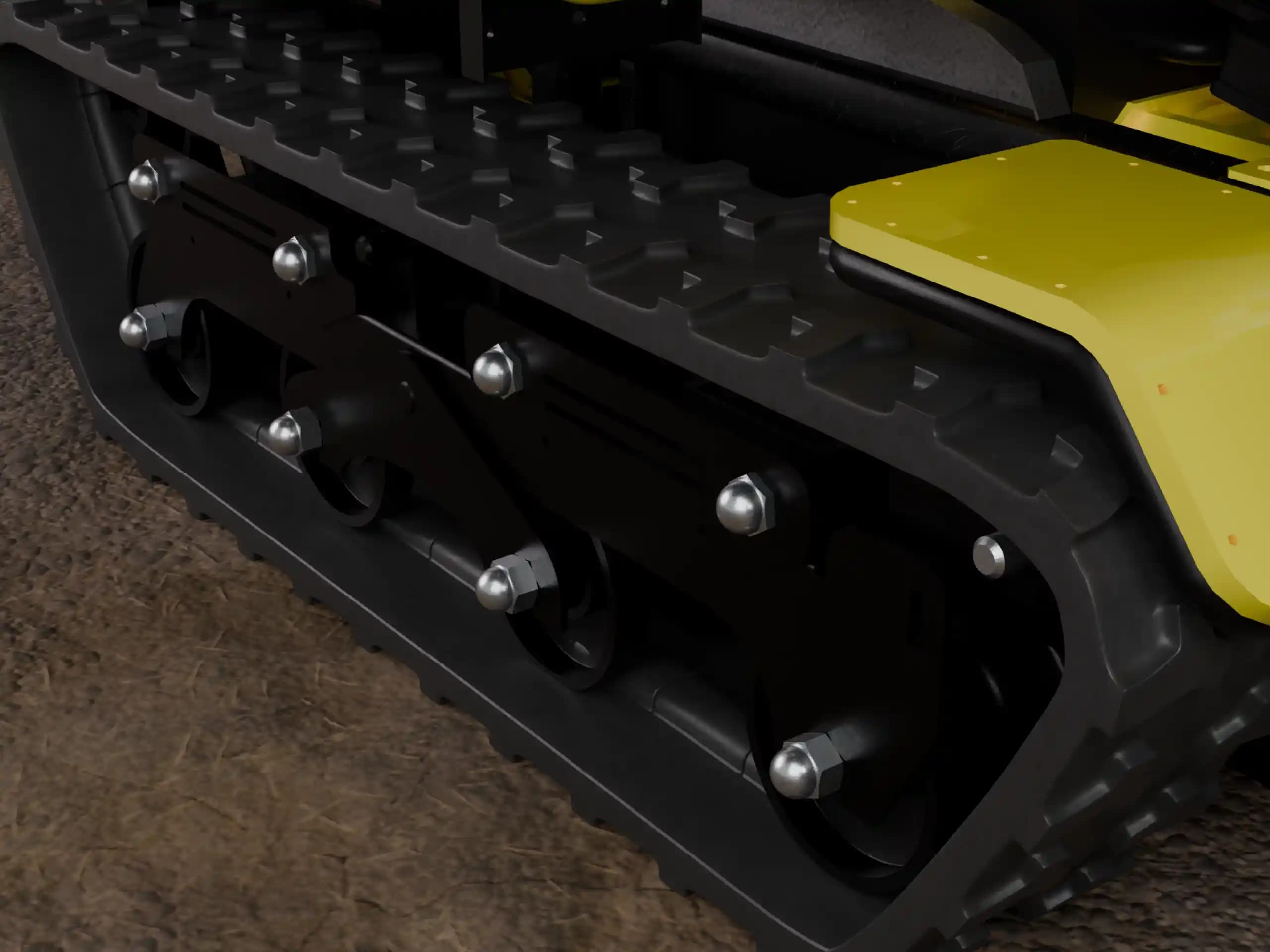 Multi Terrain Rubberised Track